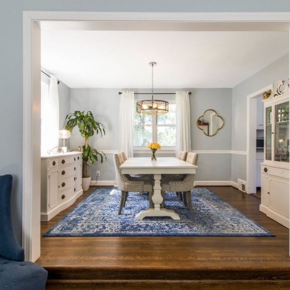 Matching Medallion Square Rug + Runner - Picture 5 of 5